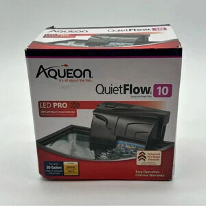 Aqueon QuietFlow 10 LED PRO  Aquarium Power Filter
